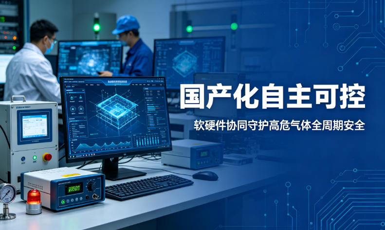 华创绿能夯实国产化技术底座,自研软硬件筑牢高危气体安全自主防线